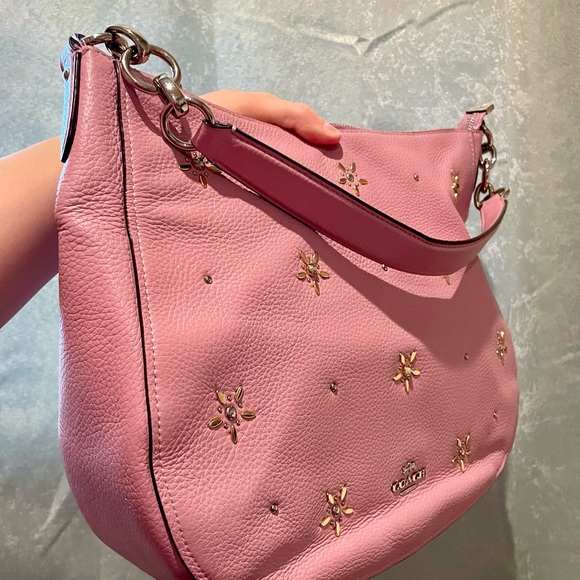 Coach Elle Hobo Bag "Pale Orchid" - Picture 3 of 9